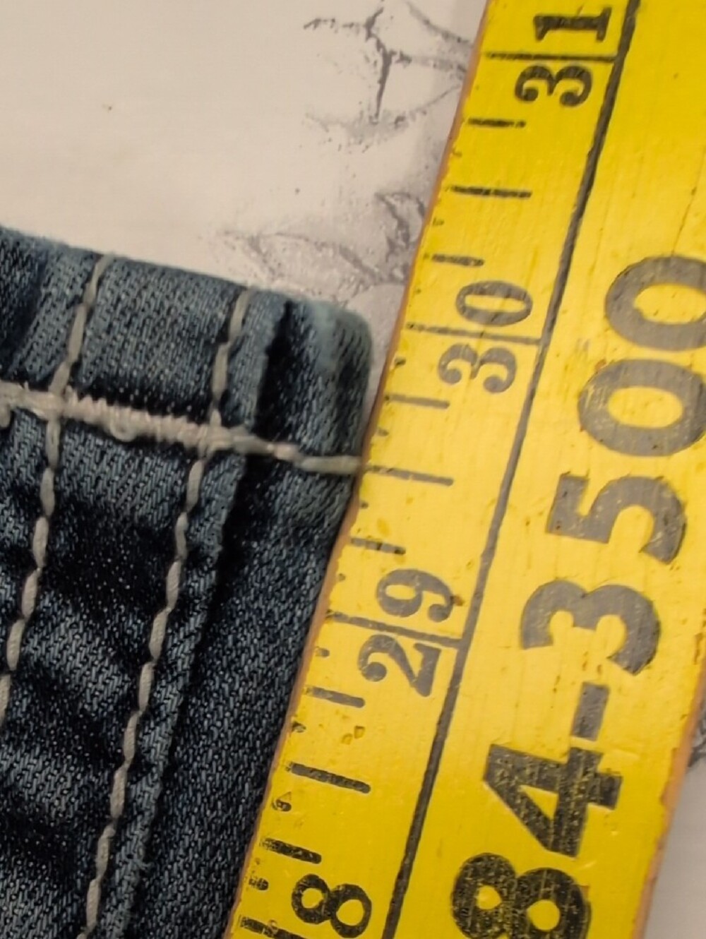 Miss Me Signature Slim Boot Jeans Size 26 Plaid Cross Embellished Distressed - Picture 15 of 15
